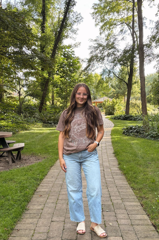 abundance of gratitude tee