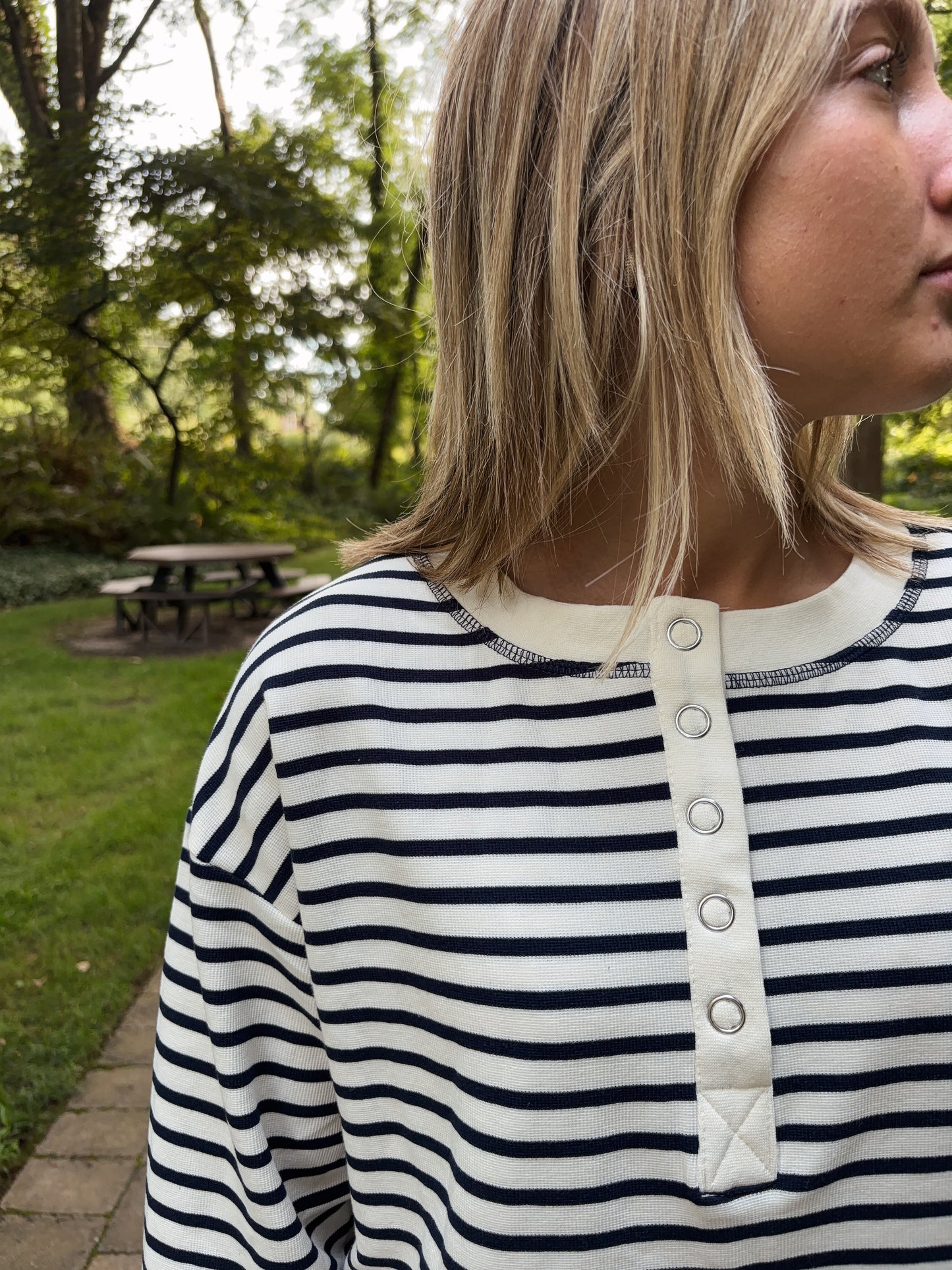 striped long-sleeve henley